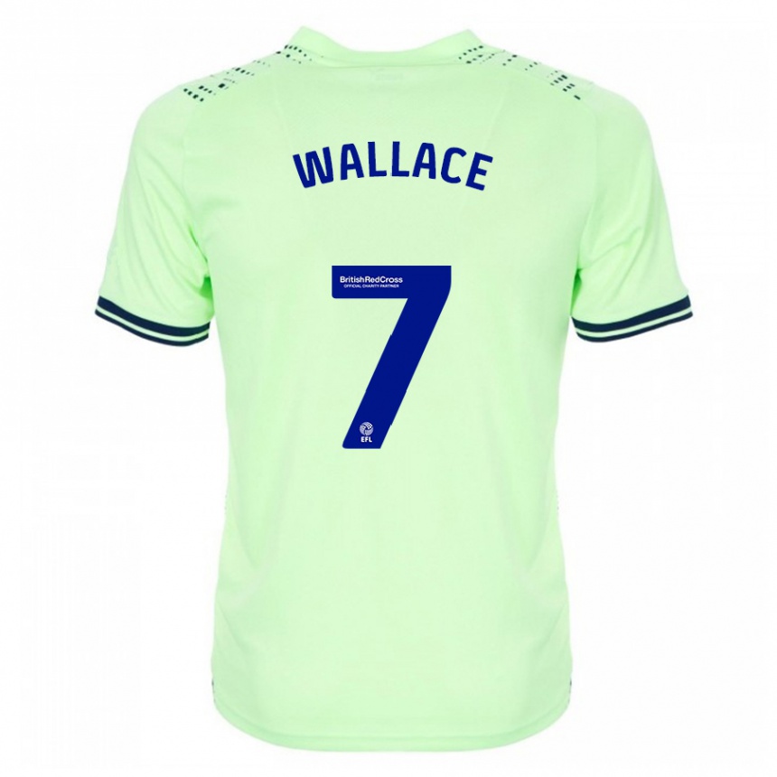 Niño Fútbol Camiseta Jed Wallace #7 Armada 2ª Equipación 2023/24 México
