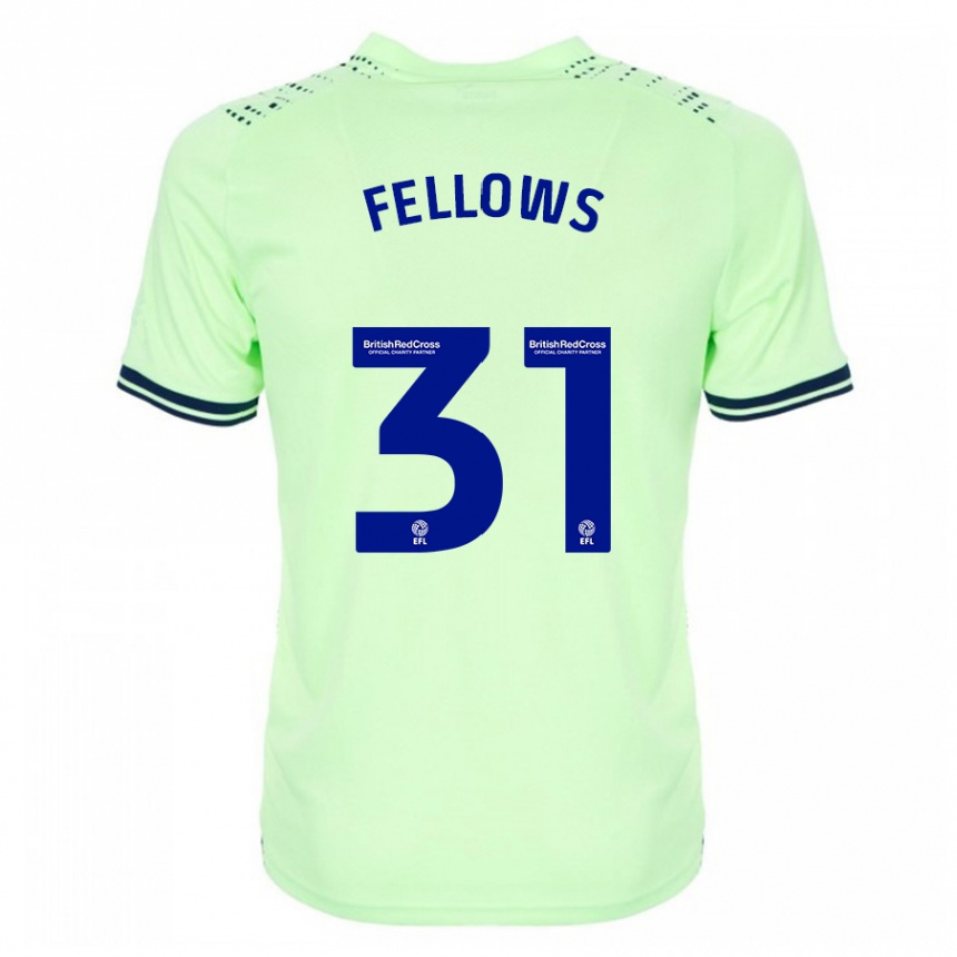 Niño Fútbol Camiseta Tom Fellows #31 Armada 2ª Equipación 2023/24 México