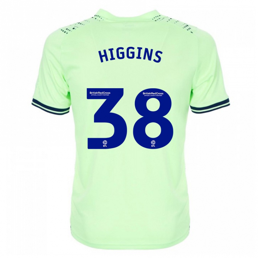 Niño Fútbol Camiseta Akeel Higgins #38 Armada 2ª Equipación 2023/24 México