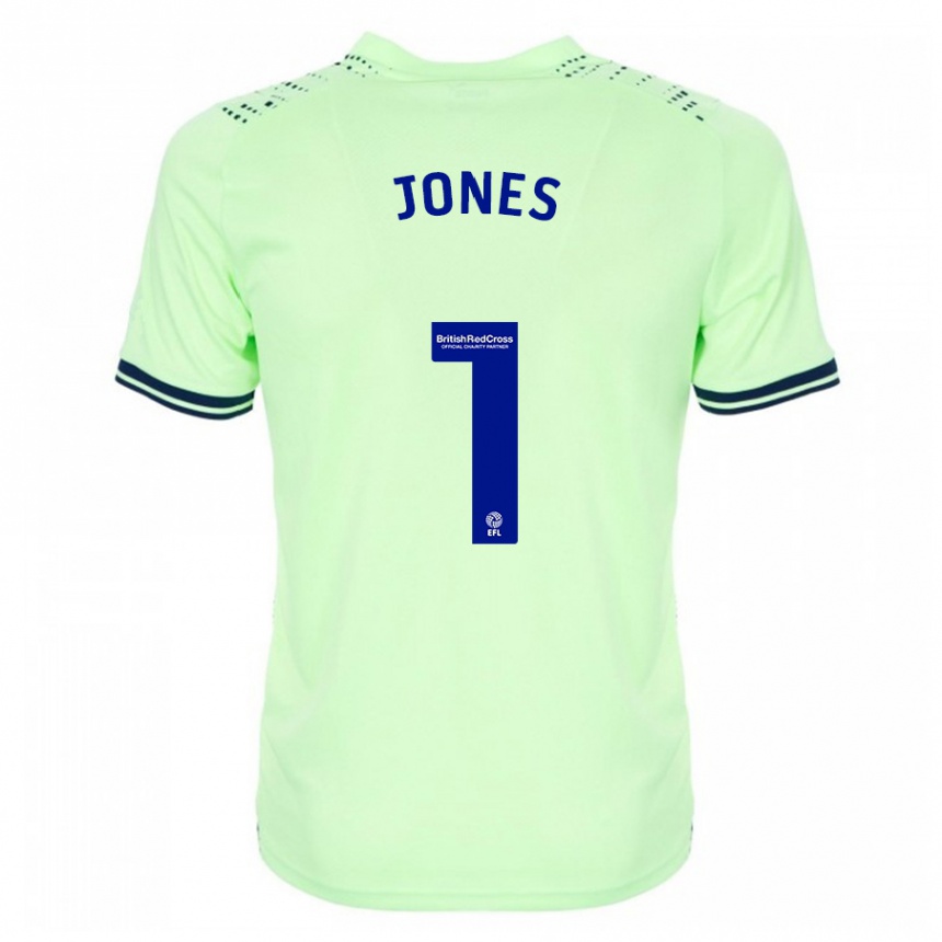 Niño Fútbol Camiseta Lucy Jones #1 Armada 2ª Equipación 2023/24 México