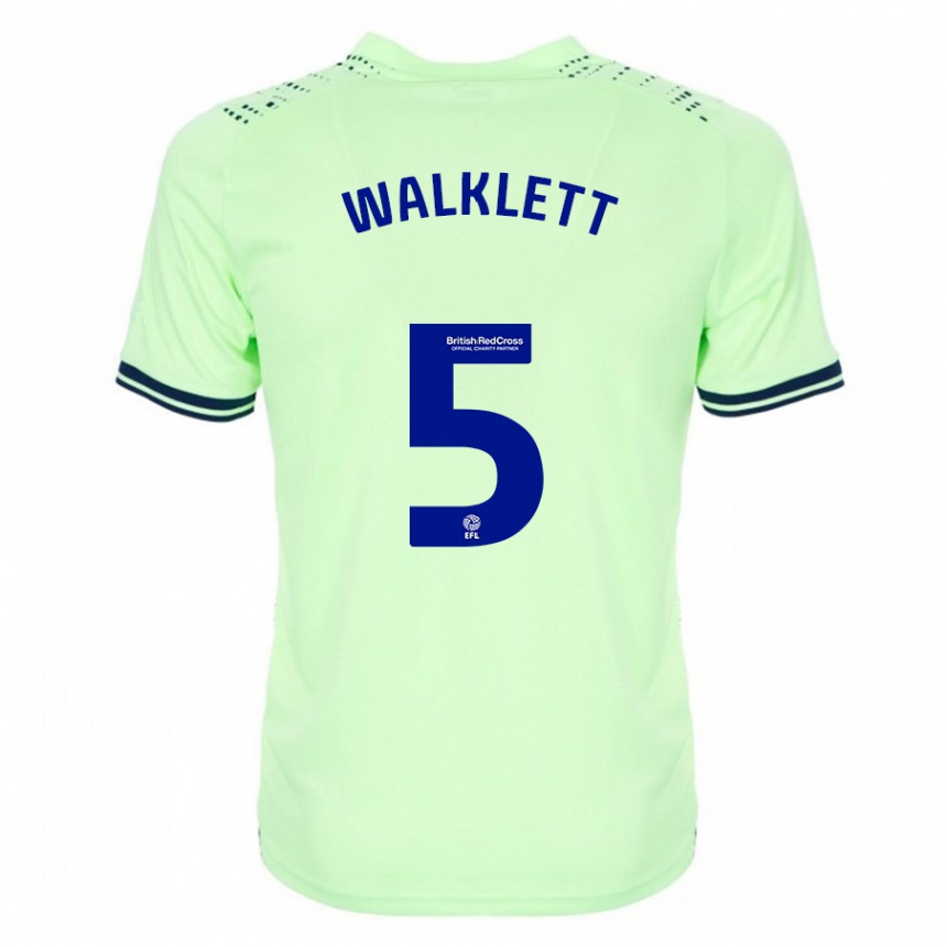 Niño Fútbol Camiseta Kerry Walklett #5 Armada 2ª Equipación 2023/24 México