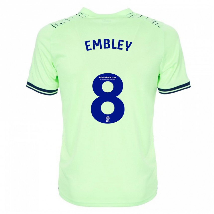 Niño Fútbol Camiseta Rosie Embley #8 Armada 2ª Equipación 2023/24 México