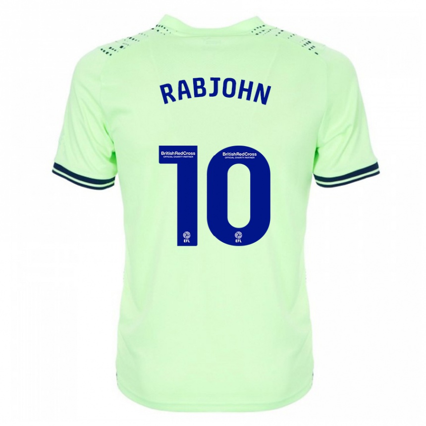 Niño Fútbol Camiseta Olivia Rabjohn #10 Armada 2ª Equipación 2023/24 México