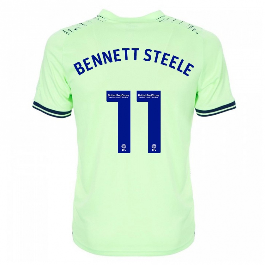 Niño Fútbol Camiseta Lizzie Bennett-Steele #11 Armada 2ª Equipación 2023/24 México