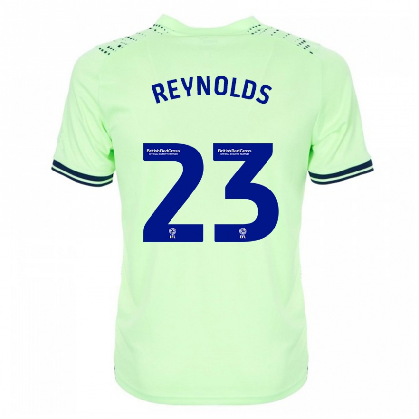 Niño Fútbol Camiseta Taylor Reynolds #23 Armada 2ª Equipación 2023/24 México