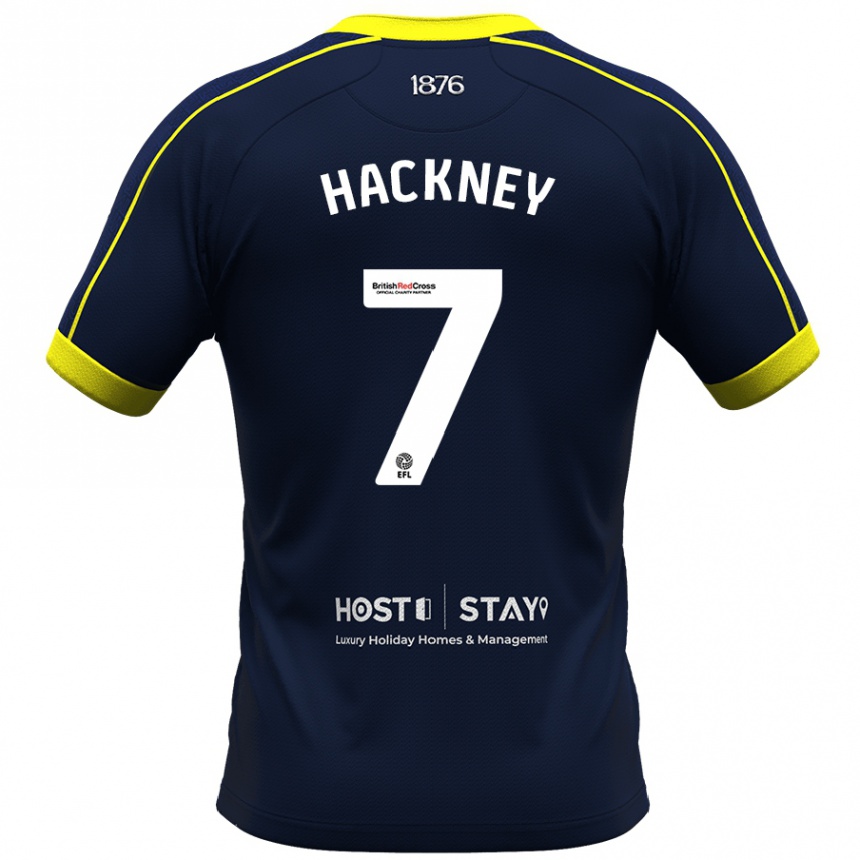 Niño Fútbol Camiseta Hayden Hackney #7 Armada 2ª Equipación 2023/24 México