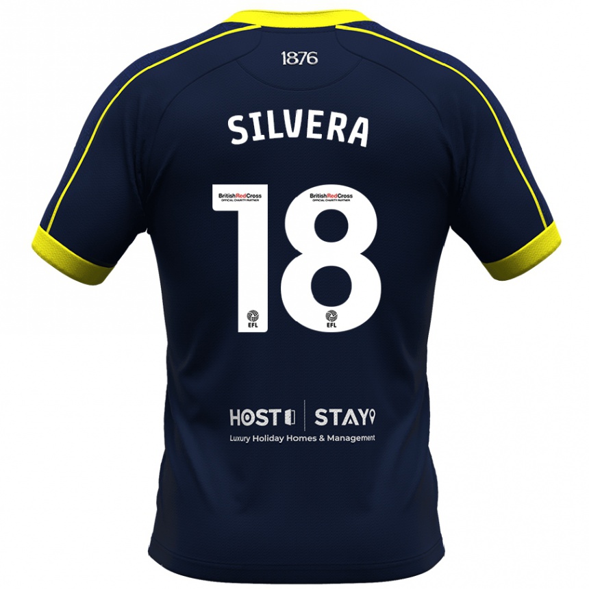 Niño Fútbol Camiseta Sam Silvera #18 Armada 2ª Equipación 2023/24 México