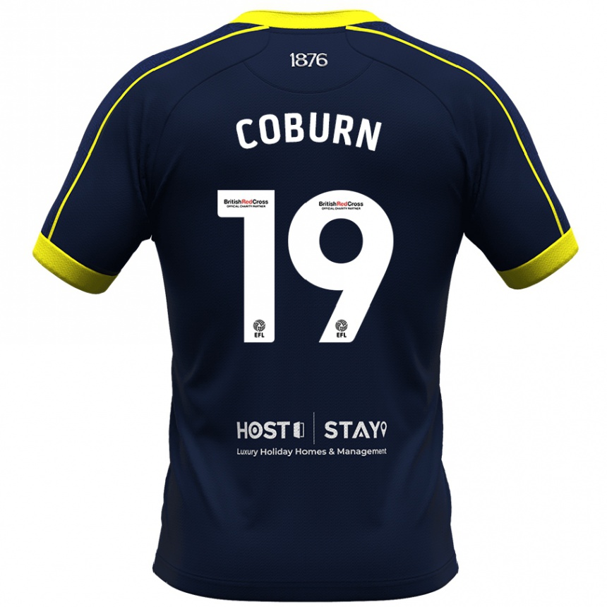 Niño Fútbol Camiseta Josh Coburn #19 Armada 2ª Equipación 2023/24 México