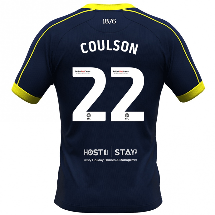 Niño Fútbol Camiseta Hayden Coulson #22 Armada 2ª Equipación 2023/24 México