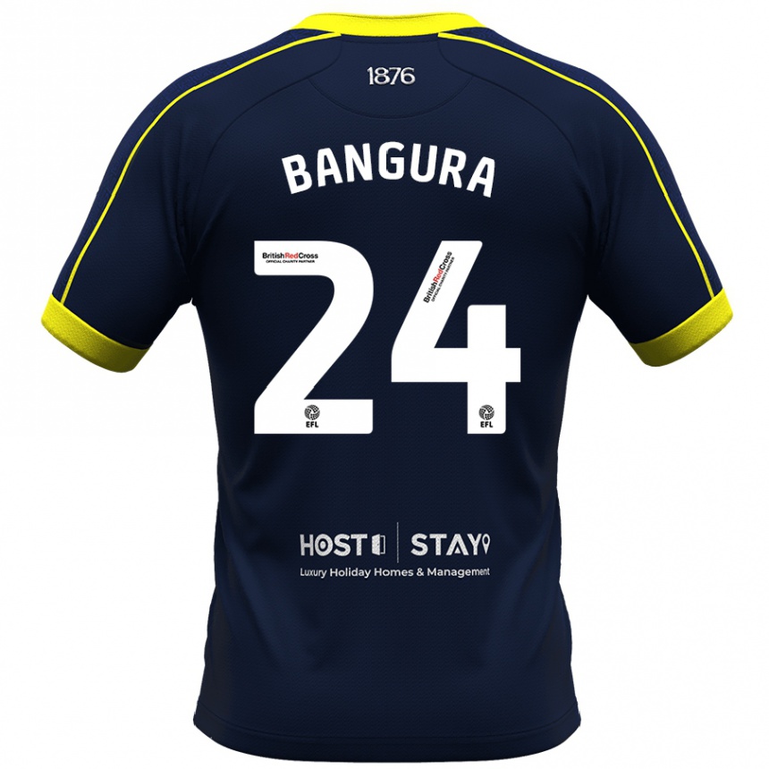 Niño Fútbol Camiseta Alex Bangura #24 Armada 2ª Equipación 2023/24 México