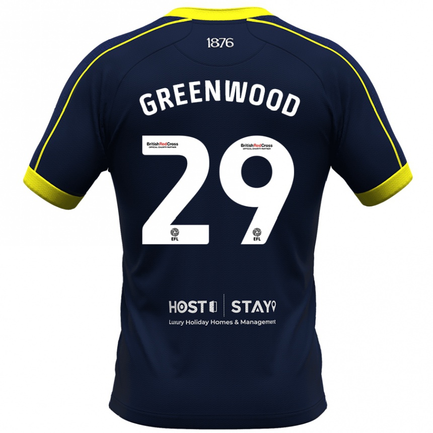 Niño Fútbol Camiseta Sam Greenwood #29 Armada 2ª Equipación 2023/24 México