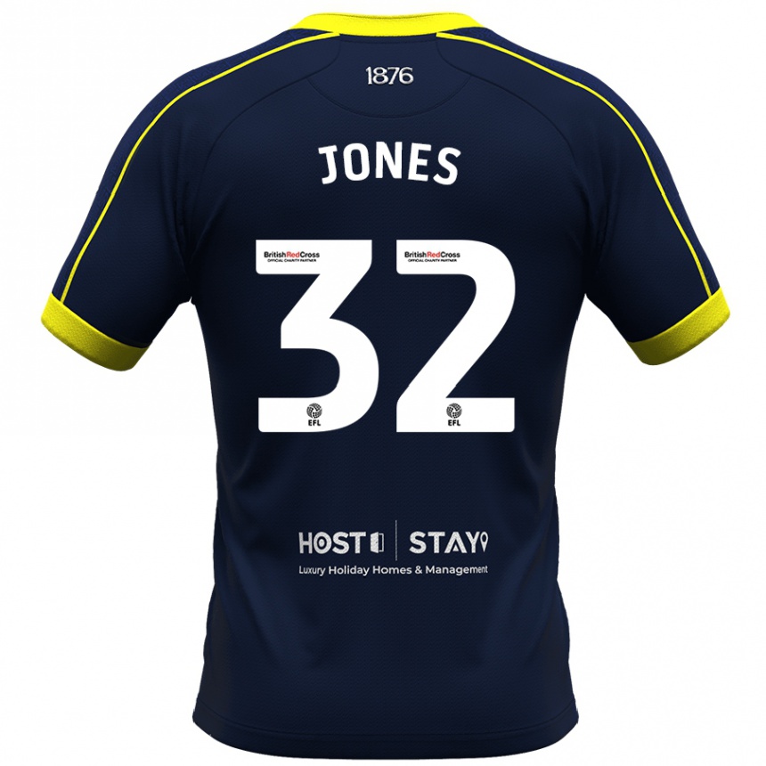 Niño Fútbol Camiseta Jamie Jones #32 Armada 2ª Equipación 2023/24 México