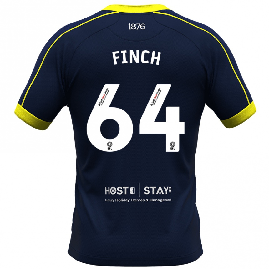 Niño Fútbol Camiseta Sonny Finch #64 Armada 2ª Equipación 2023/24 México