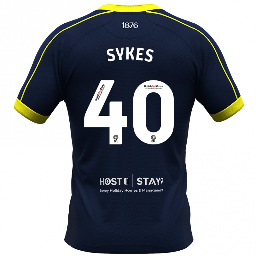 Niño Fútbol Camiseta Cain Sykes #40 Armada 2ª Equipación 2023/24 México