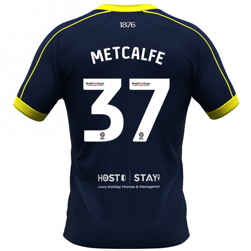 Niño Fútbol Camiseta Max Metcalfe #37 Armada 2ª Equipación 2023/24 México