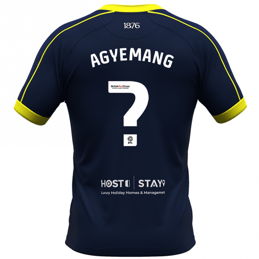 Niño Fútbol Camiseta Terrell Agyemang #0 Armada 2ª Equipación 2023/24 México