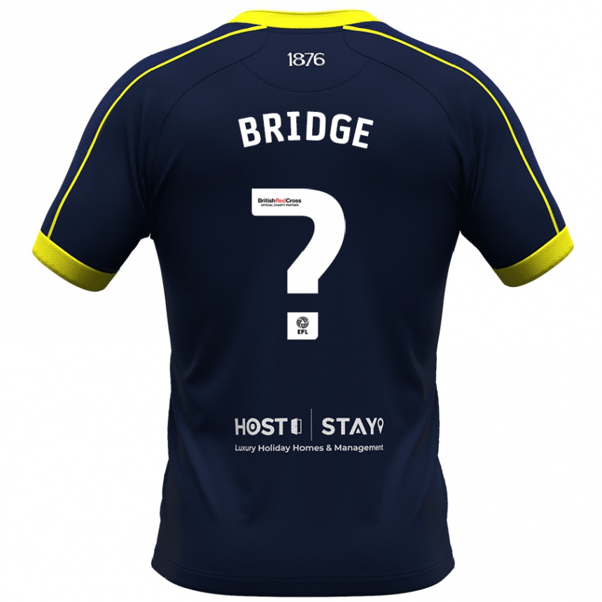 Niño Fútbol Camiseta Aj Bridge #0 Armada 2ª Equipación 2023/24 México