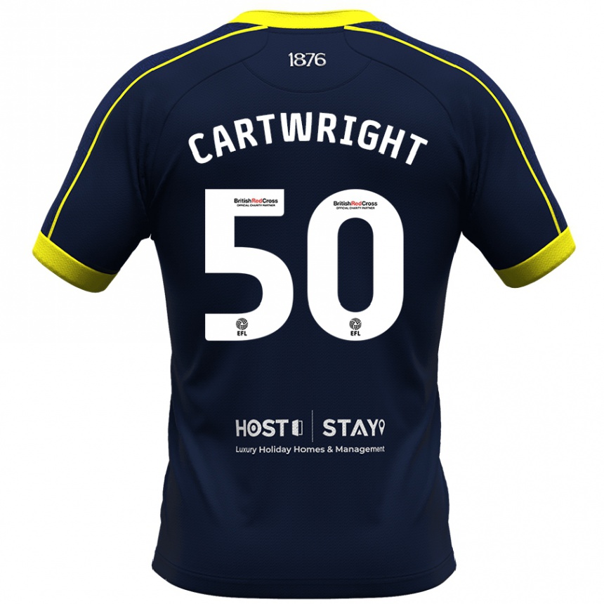 Niño Fútbol Camiseta Fin Cartwright #50 Armada 2ª Equipación 2023/24 México