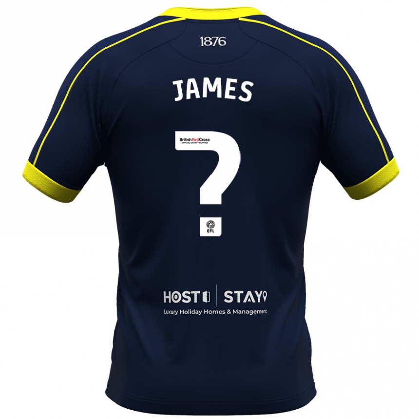 Niño Fútbol Camiseta Daniel James #0 Armada 2ª Equipación 2023/24 México