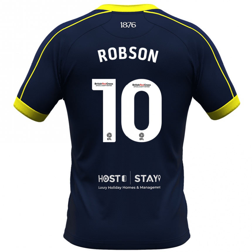 Niño Fútbol Camiseta Lauren Robson #10 Armada 2ª Equipación 2023/24 México