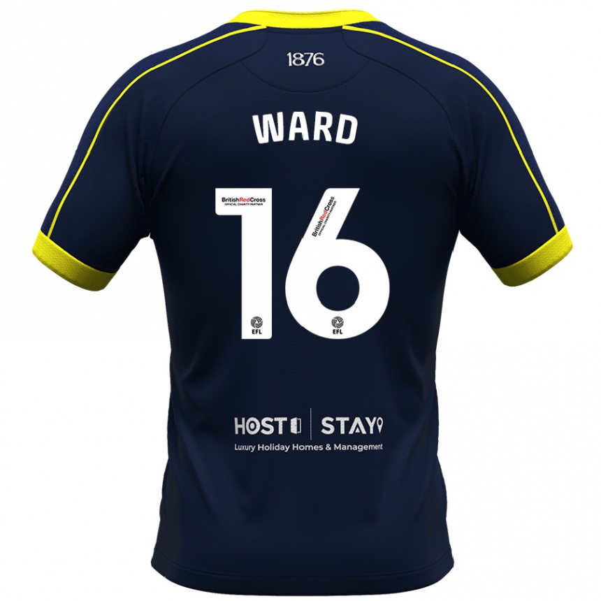 Niño Fútbol Camiseta Francesca Ward #16 Armada 2ª Equipación 2023/24 México