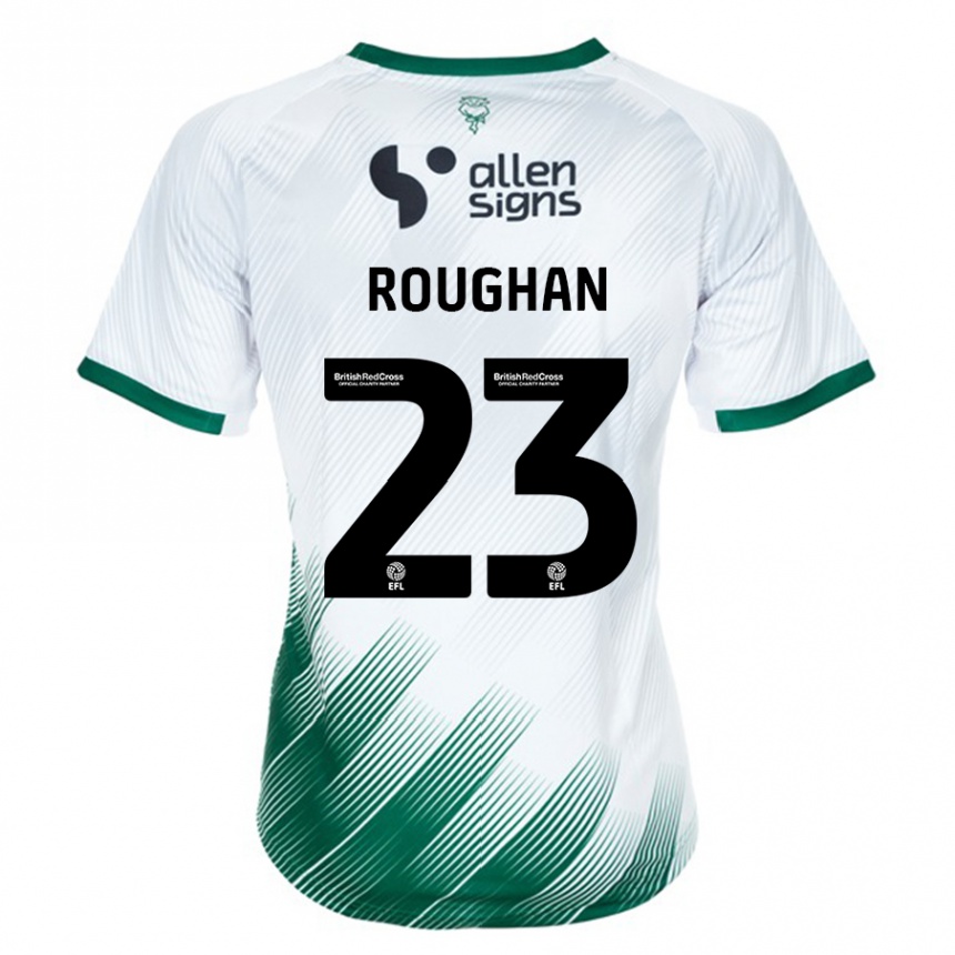 Niño Fútbol Camiseta Sean Roughan #23 Blanco 2ª Equipación 2023/24 México