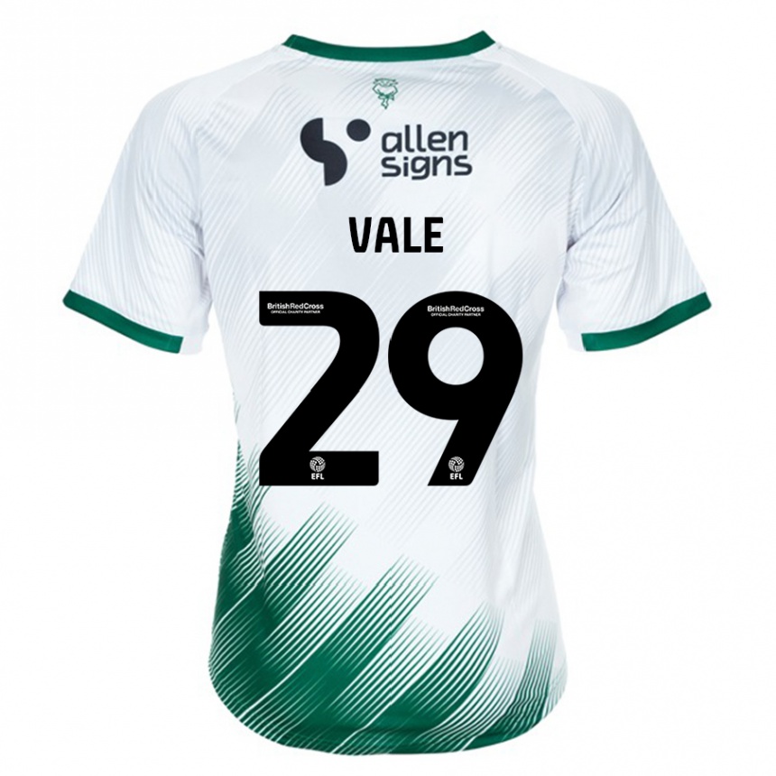 Niño Fútbol Camiseta Jack Vale #29 Blanco 2ª Equipación 2023/24 México