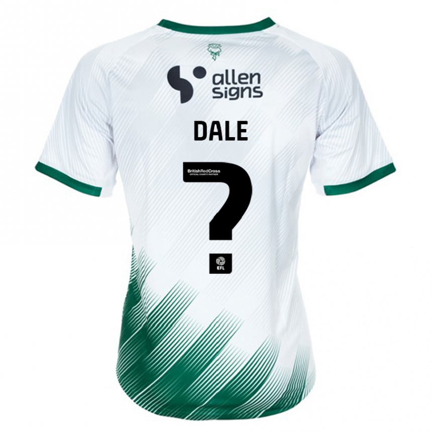 Niño Fútbol Camiseta Harry Dale #0 Blanco 2ª Equipación 2023/24 México