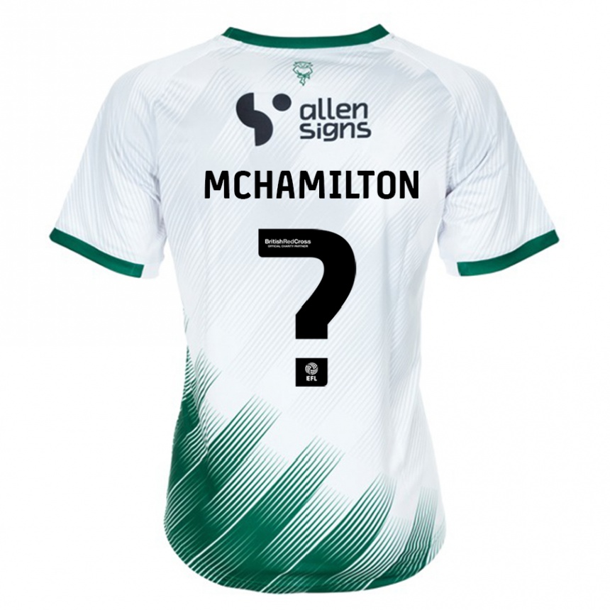 Niño Fútbol Camiseta Toni Mchamilton #0 Blanco 2ª Equipación 2023/24 México