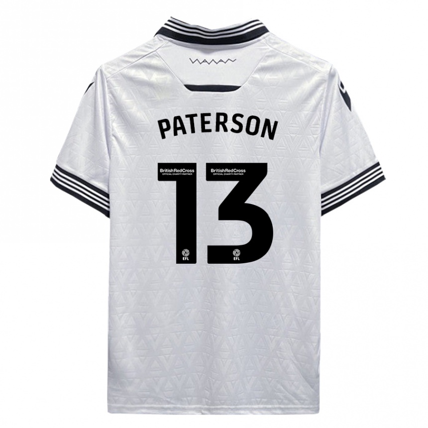 Niño Fútbol Camiseta Callum Paterson #13 Blanco 2ª Equipación 2023/24 México