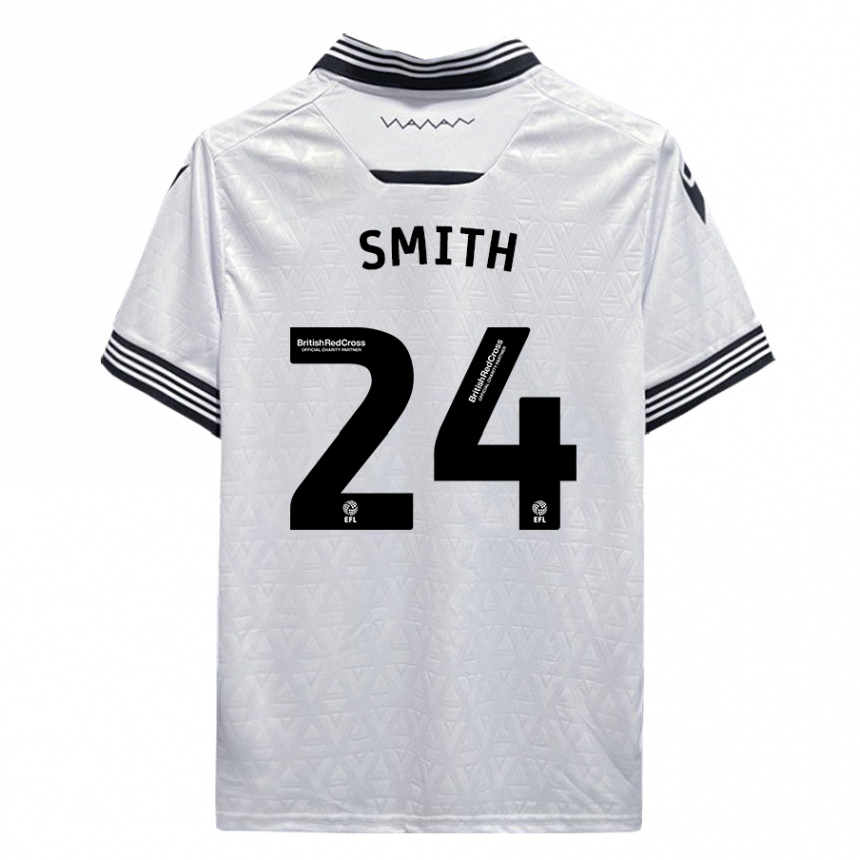 Niño Fútbol Camiseta Michael Smith #24 Blanco 2ª Equipación 2023/24 México