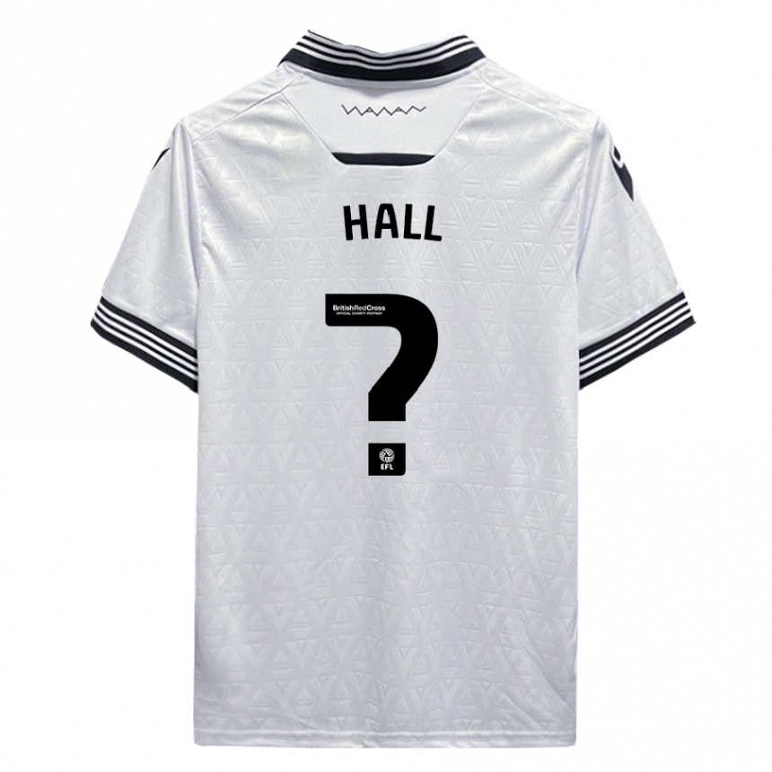 Niño Fútbol Camiseta Jack Hall #0 Blanco 2ª Equipación 2023/24 México