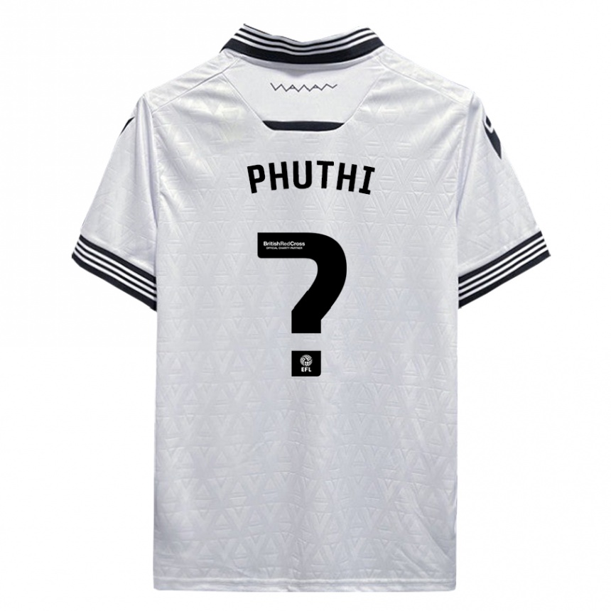 Niño Fútbol Camiseta Joey Phuthi #0 Blanco 2ª Equipación 2023/24 México