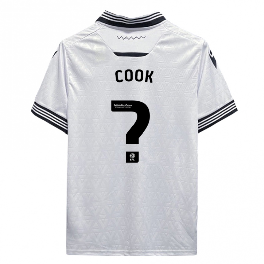 Niño Fútbol Camiseta Luke Cook #0 Blanco 2ª Equipación 2023/24 México