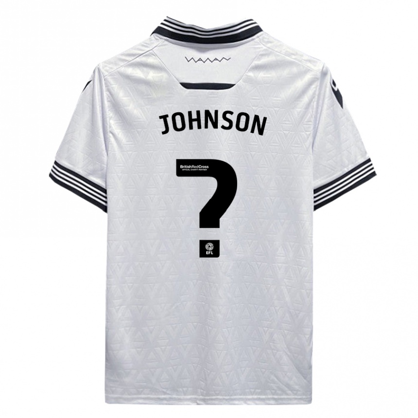 Niño Fútbol Camiseta Reece Johnson #0 Blanco 2ª Equipación 2023/24 México