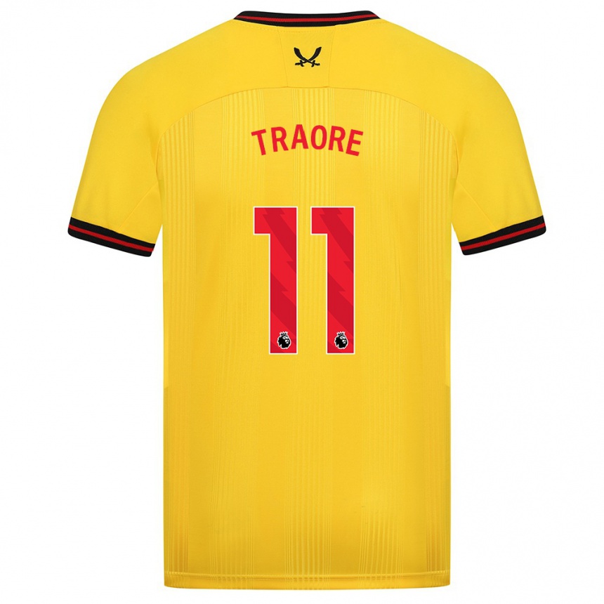 Niño Fútbol Camiseta Bénie Traoré #11 Amarillo 2ª Equipación 2023/24 México