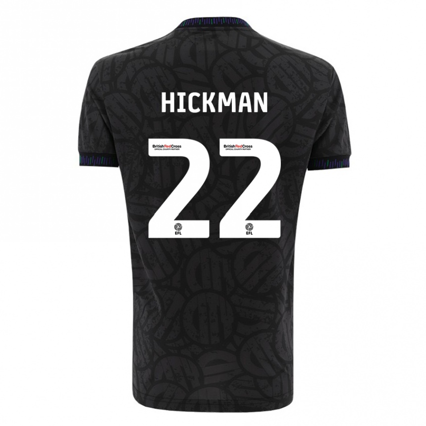 Niño Fútbol Camiseta Taylor Gardner-Hickman #22 Negro 2ª Equipación 2023/24 México