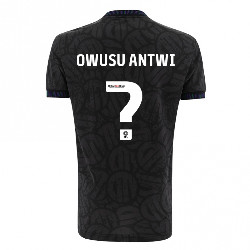 Niño Fútbol Camiseta Filbert Owusu-Antwi #0 Negro 2ª Equipación 2023/24 México