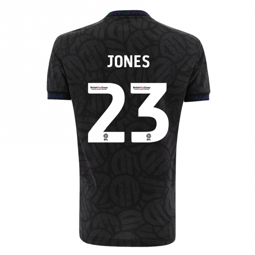 Niño Fútbol Camiseta Carrie Jones #23 Negro 2ª Equipación 2023/24 México