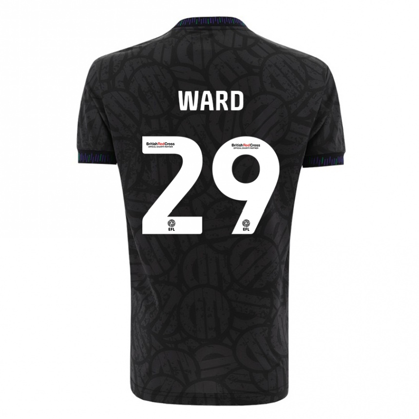 Niño Fútbol Camiseta Mari Ward #29 Negro 2ª Equipación 2023/24 México