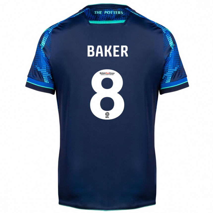 Niño Fútbol Camiseta Lewis Baker #8 Armada 2ª Equipación 2023/24 México