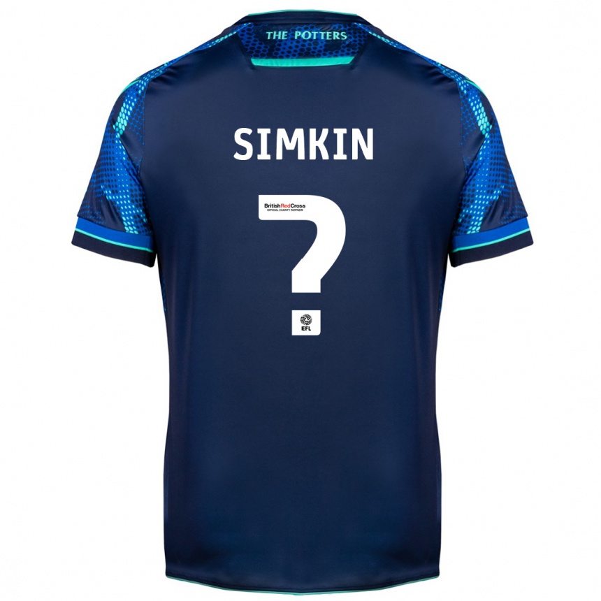 Niño Fútbol Camiseta Tommy Simkin #0 Armada 2ª Equipación 2023/24 México