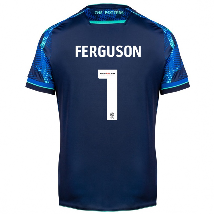 Niño Fútbol Camiseta Georgie Ferguson #1 Armada 2ª Equipación 2023/24 México