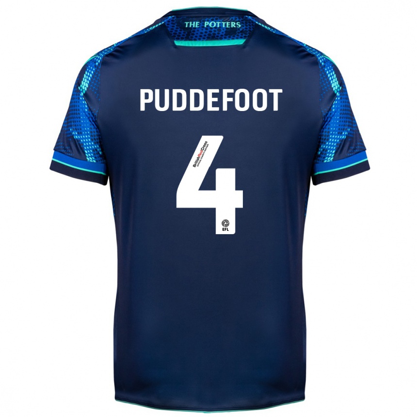 Niño Fútbol Camiseta Danielle Puddefoot #4 Armada 2ª Equipación 2023/24 México