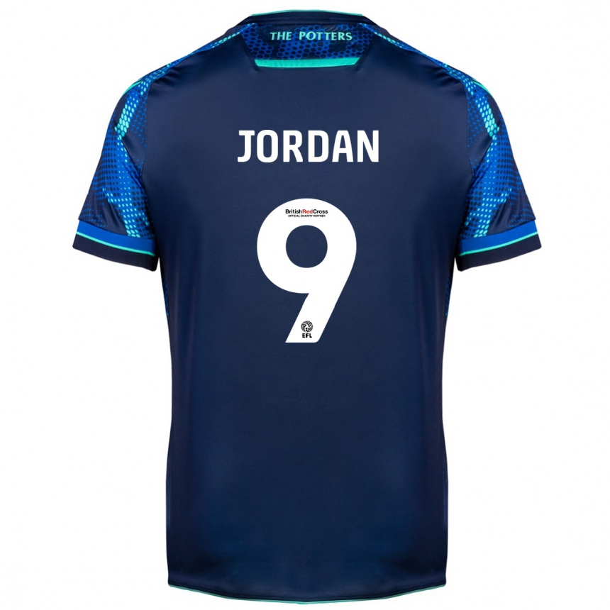 Niño Fútbol Camiseta Saffron Jordan #9 Armada 2ª Equipación 2023/24 México