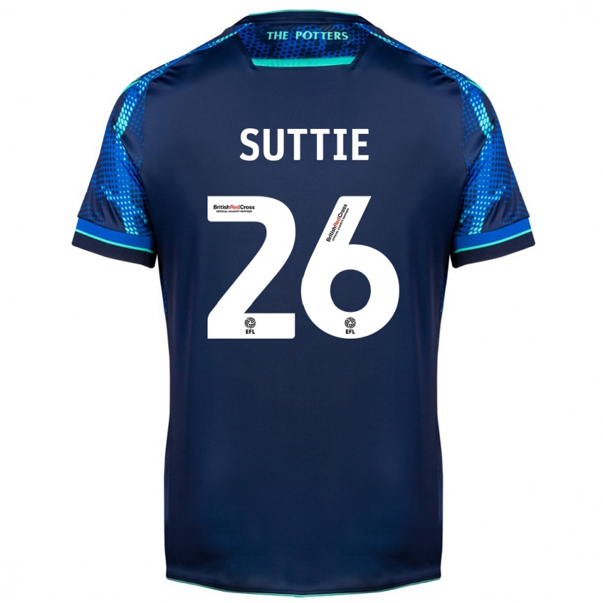 Niño Fútbol Camiseta Arabella Suttie #26 Armada 2ª Equipación 2023/24 México