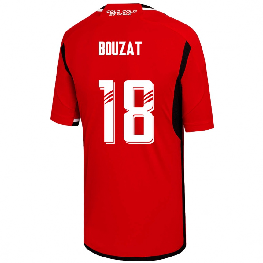 Niño Fútbol Camiseta Agustín Bouzat #18 Rojo 2ª Equipación 2023/24 México