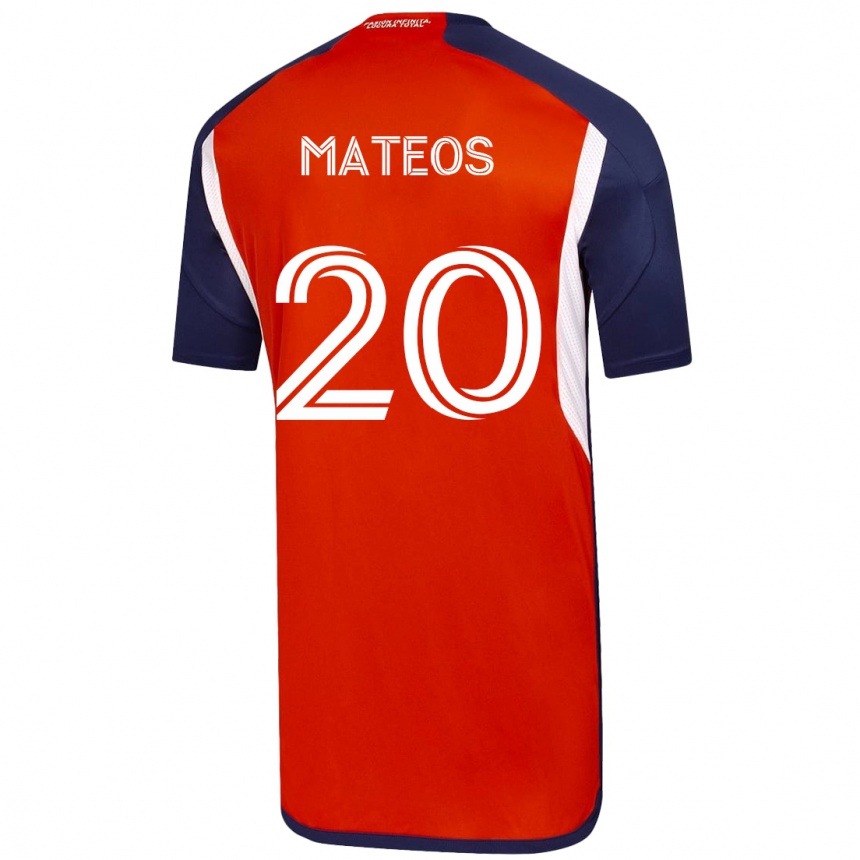 Niño Fútbol Camiseta Federico Mateos #20 Blanco 2ª Equipación 2023/24 México