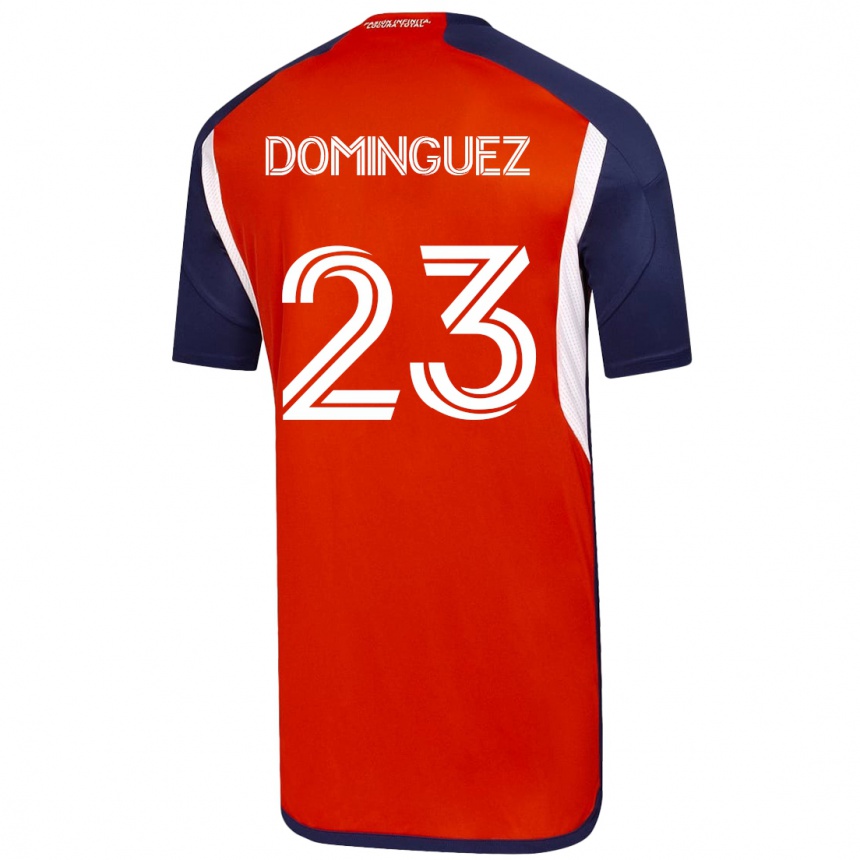 Niño Fútbol Camiseta Nery Domínguez #23 Blanco 2ª Equipación 2023/24 México