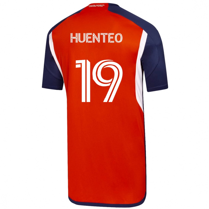 Niño Fútbol Camiseta Yessenia Huenteo #19 Blanco 2ª Equipación 2023/24 México